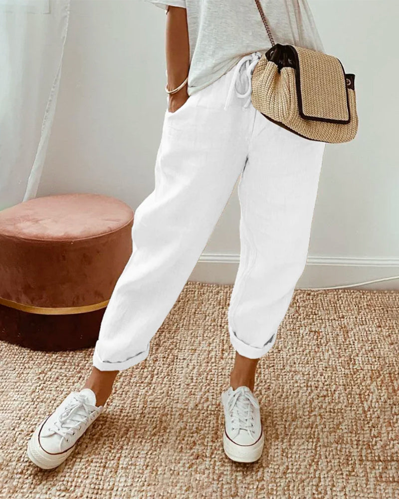 Lucie | The Relaxed All-Day Linen Pant