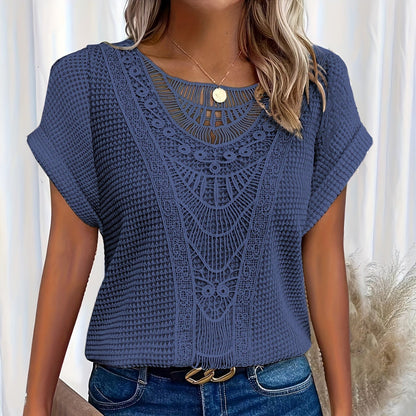 Flora™ |  Detailed Knitted Top