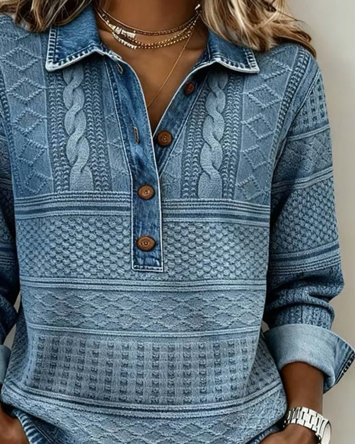 Claire | Stylish Collar Top