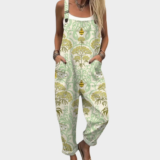 Carolyn | Printed Comfort Jumpsuit