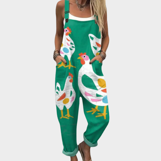 Dorothy | Printed Comfort Jumpsuit