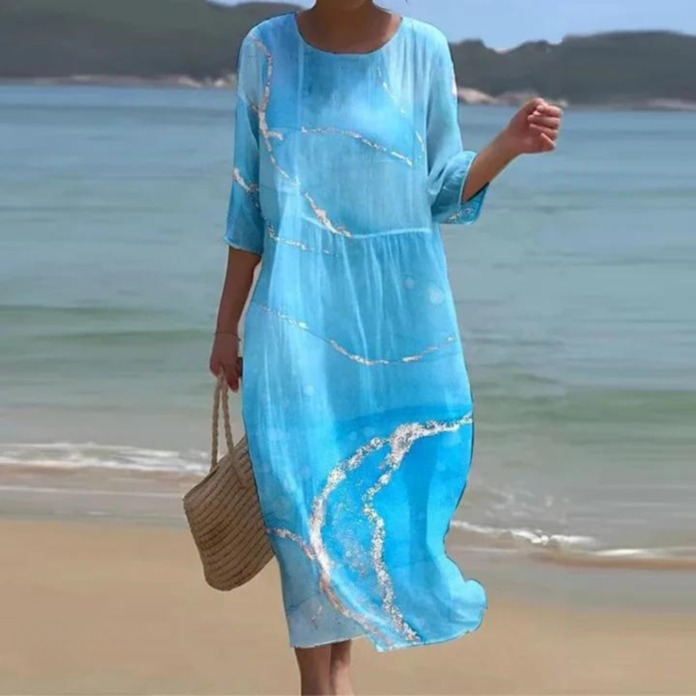 Marina | Summer Printed Dress