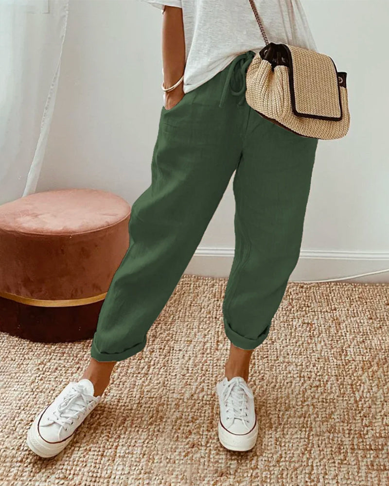 Lucie | The Relaxed All-Day Linen Pant