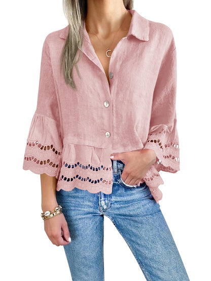Eleanor™ | Timeless Lace Blouse