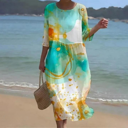Marina | Summer Printed Dress