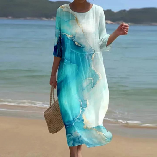 Marina | Summer Printed Dress