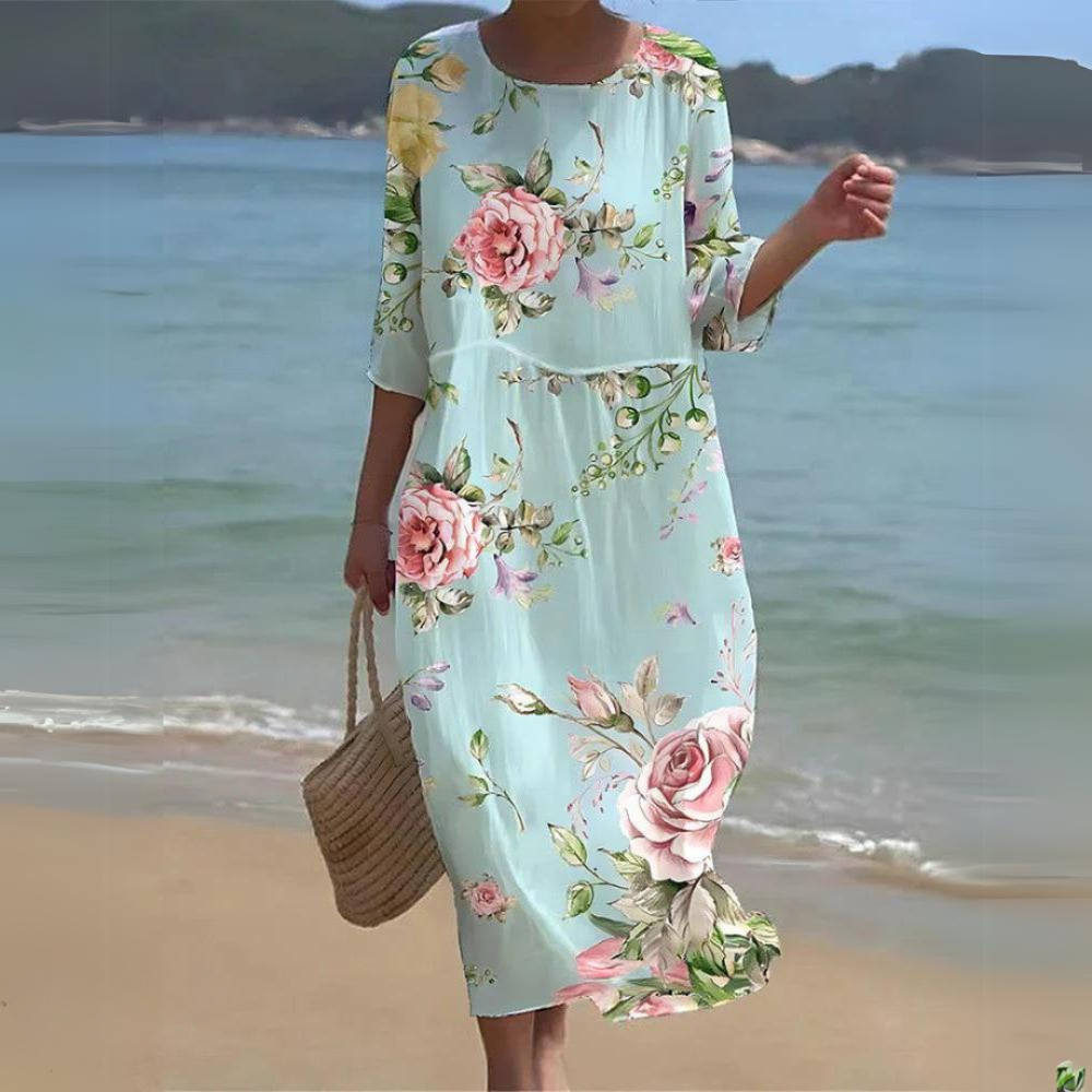 Marina | Summer Printed Dress