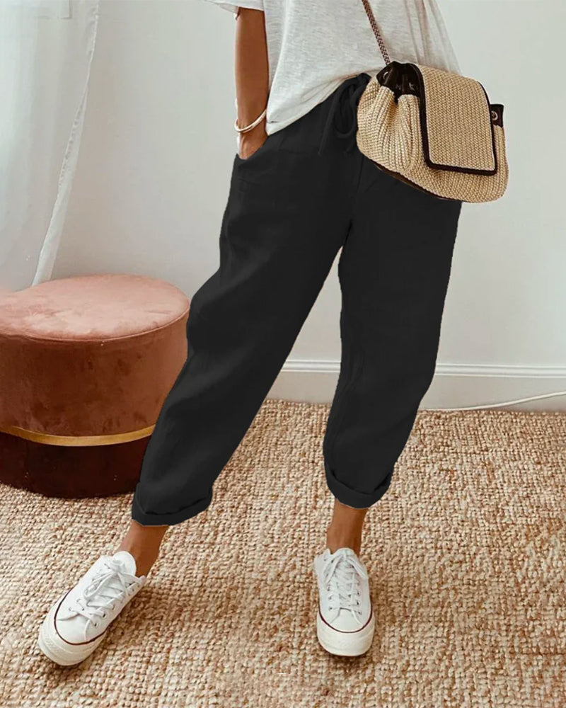 Lucie | The Relaxed All-Day Linen Pant