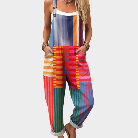 Phyllis | Printed Comfort Jumpsuit