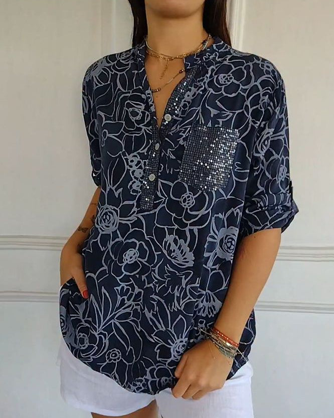 Elora | Elegant Blouse with Pocket