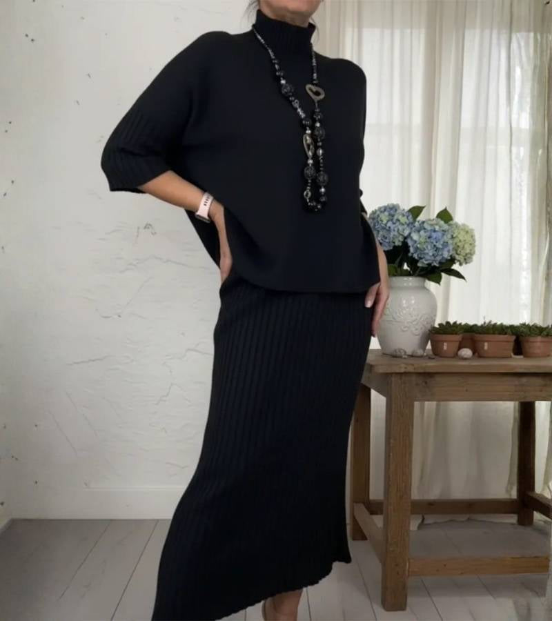 Debora | The Ribbed All-Day Midi Set