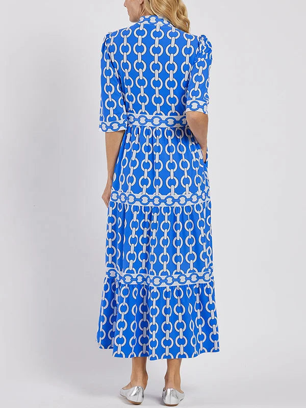 Aliyah | Chain Link Midi Dress