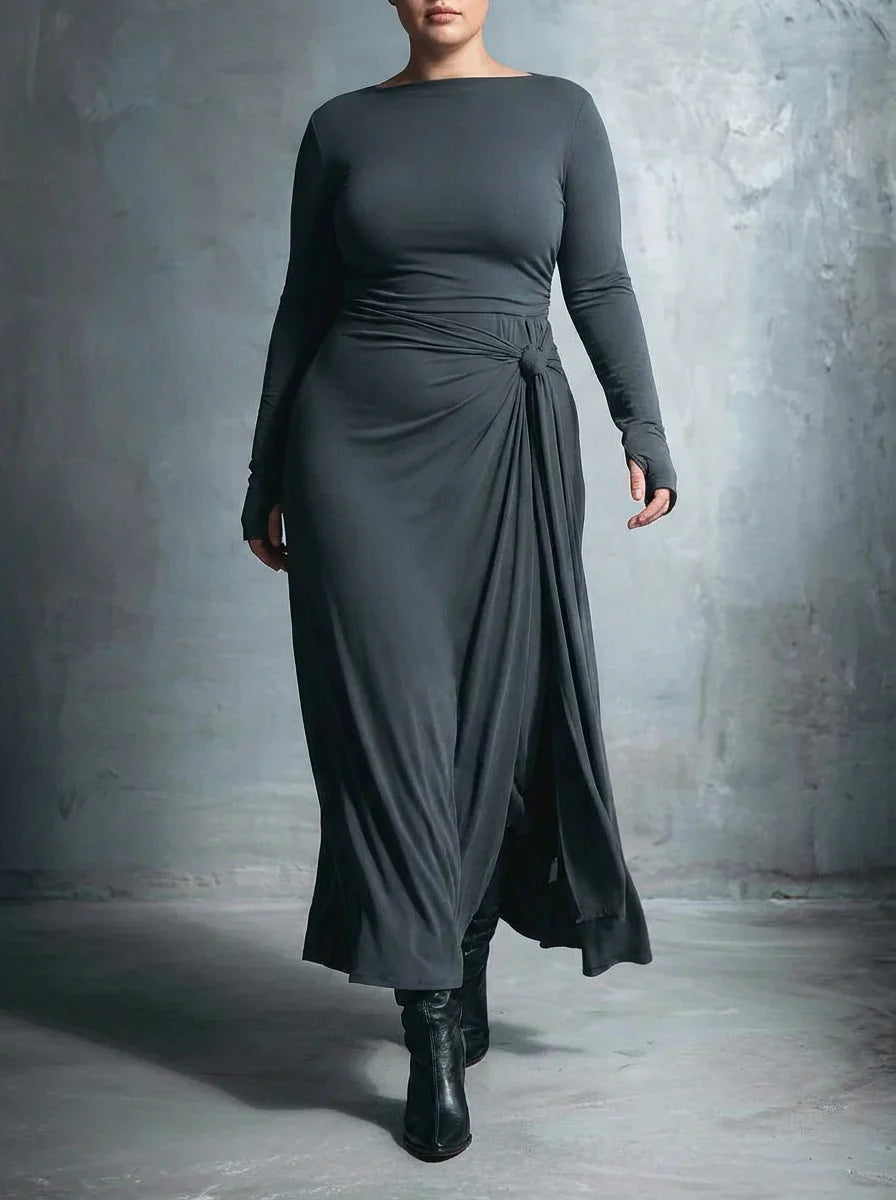 Ruth | Relaxed Knot Dress