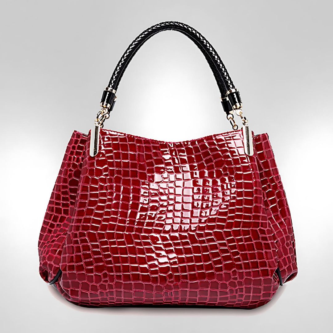 Grace | Crocodile Shoulder Bag