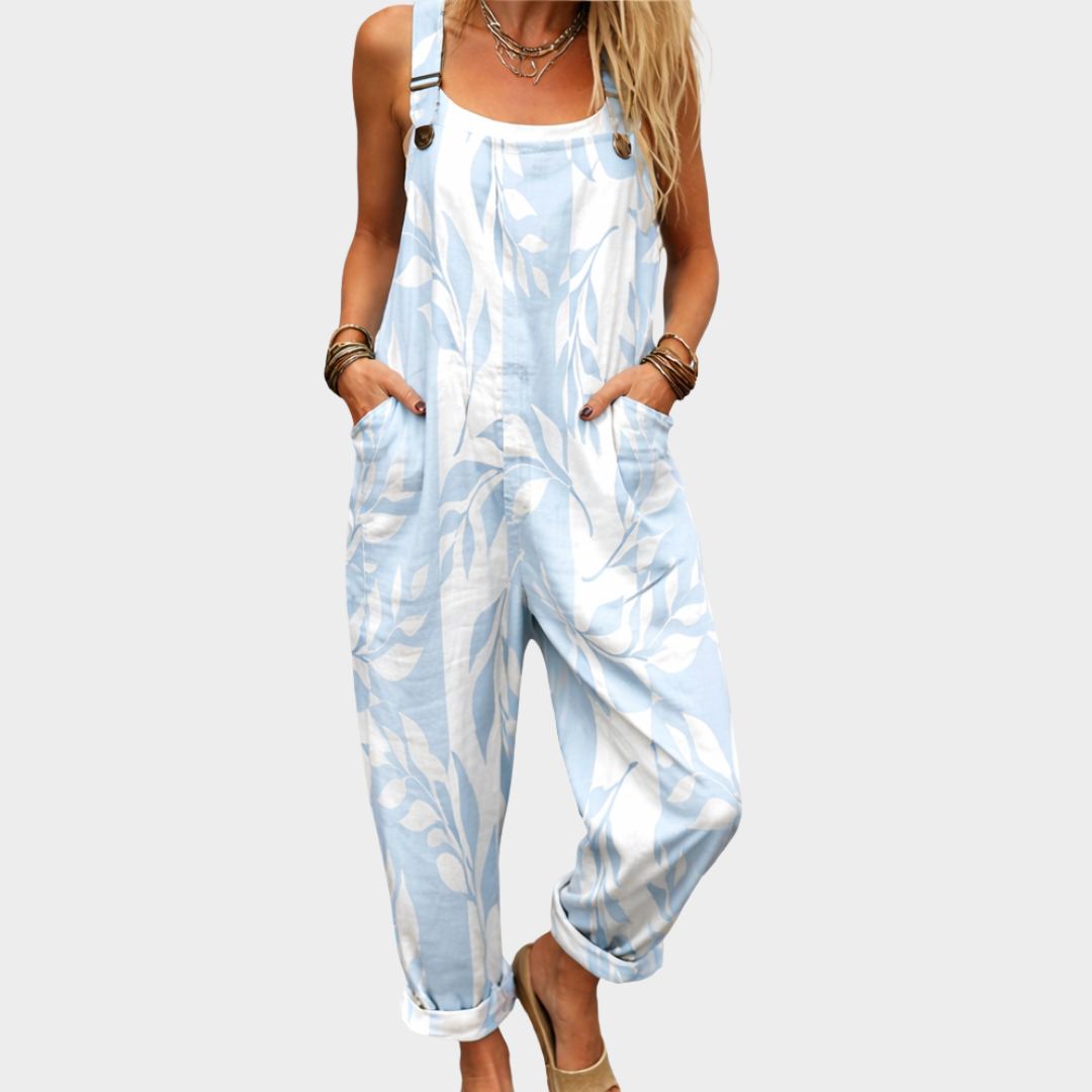 Virginia | Printed Comfort Jumpsuit