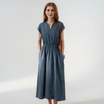 Lina | The Flowing All-Day Linen Dress