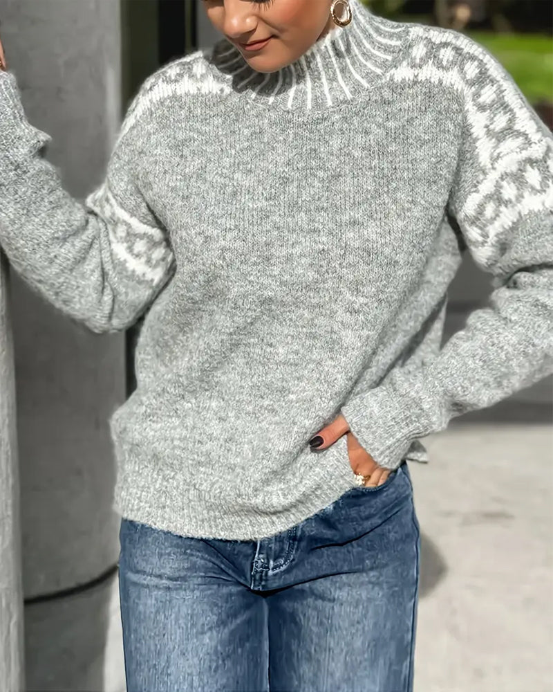 Elise™ | Pull Maille Élégant
