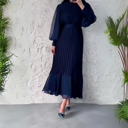 Hazel | Pleated Elegant Dress