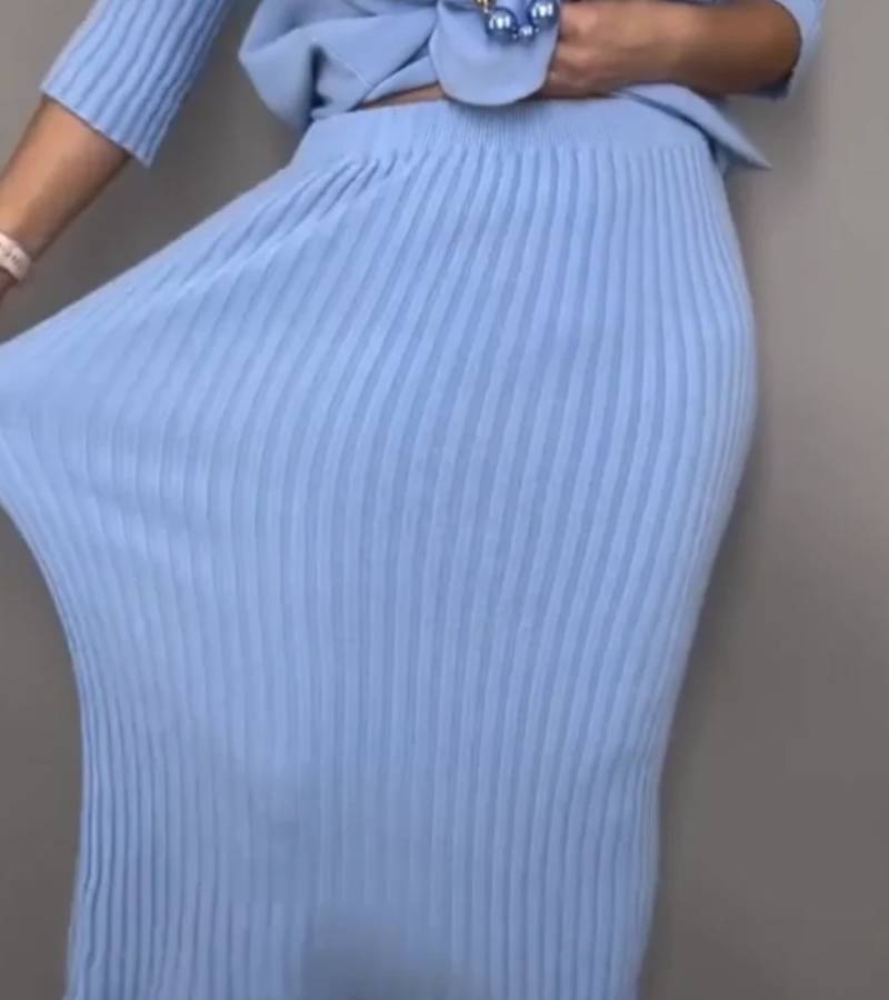 Debora | The Ribbed All-Day Midi Set