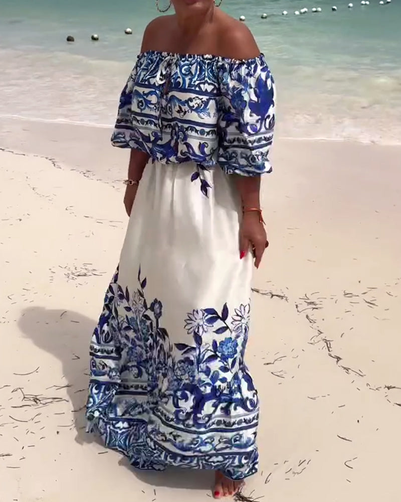 Savannah | The Easy Off-Shoulder Resort Dress