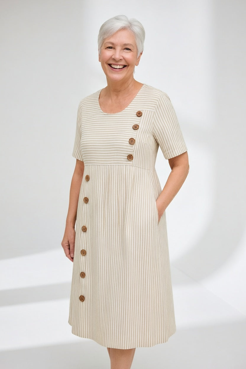 Sophie | The Charming Striped All-Day Dress