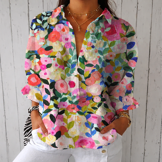 Frida™ | Bloom Canvas Blouse