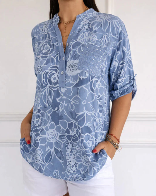 Elora | Elegant Blouse with Pocket