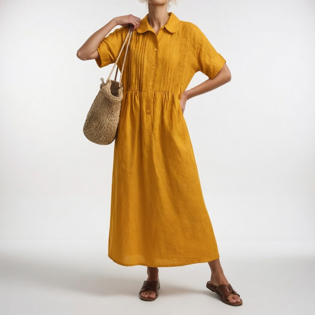 Lysandra | The Breezy All-Day Shirt Dress