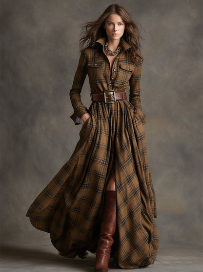 Poppy - Classic Belted Shirt Dress