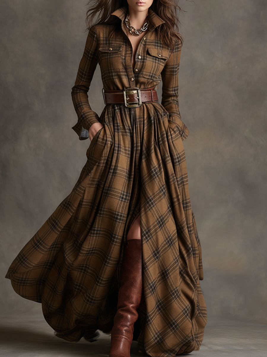 Poppy - Classic Belted Shirt Dress