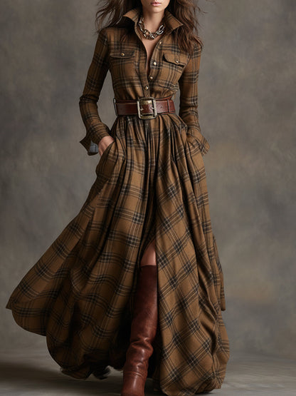 Poppy - Classic Belted Shirt Dress