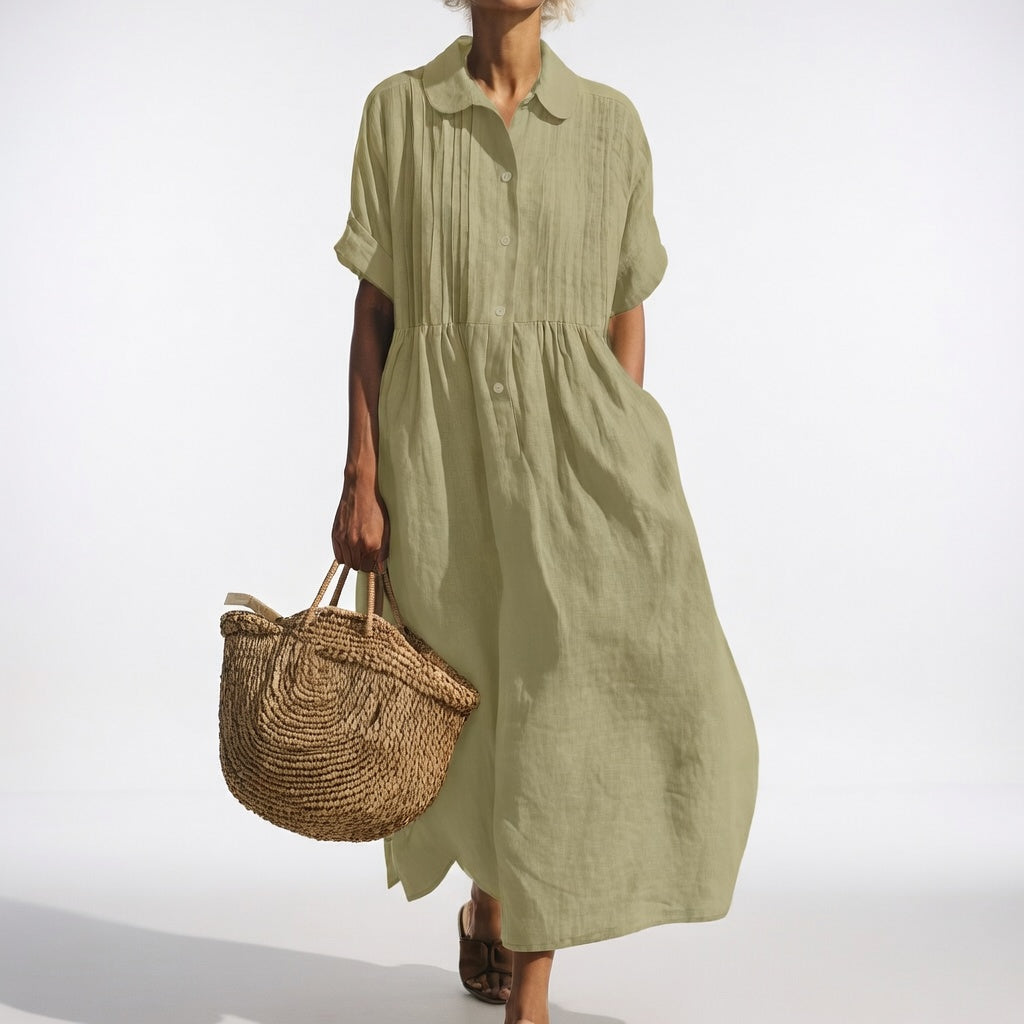 Lysandra | The Breezy All-Day Shirt Dress