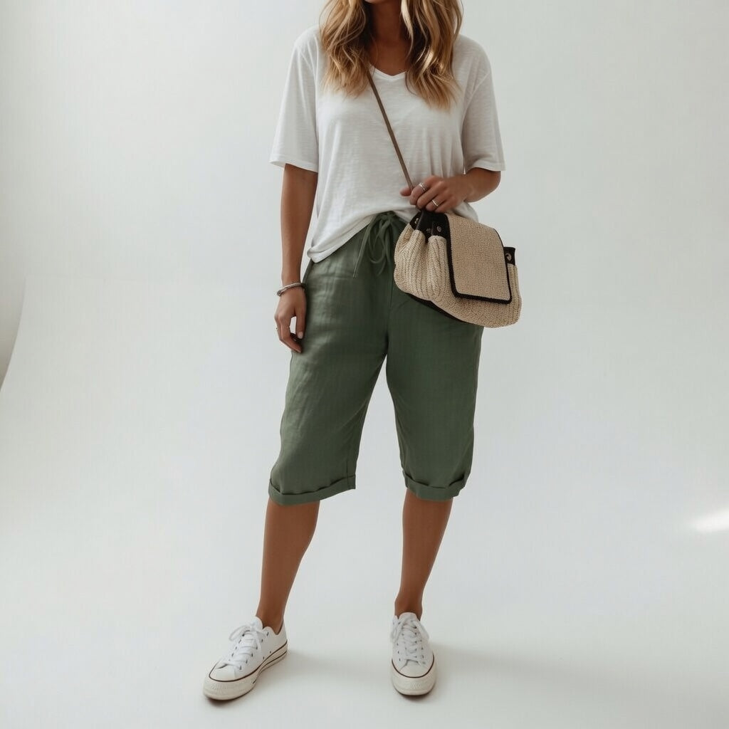 Fernande | The Easy All-Day Cotton Bermuda