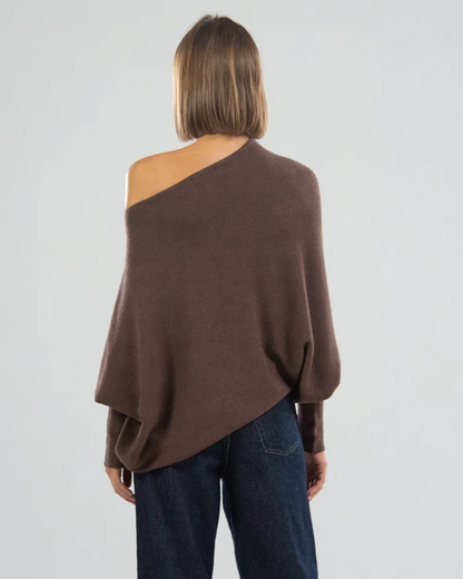 Mira | Asymmetric Draped Jumper