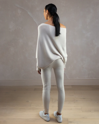 Mira | Asymmetric Draped Jumper
