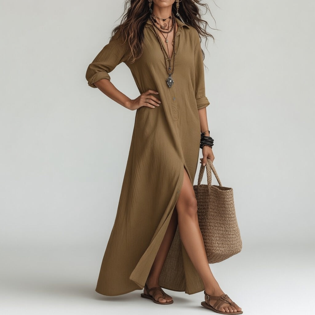 Viola | The Effortlessly Flattering Boho Maxi