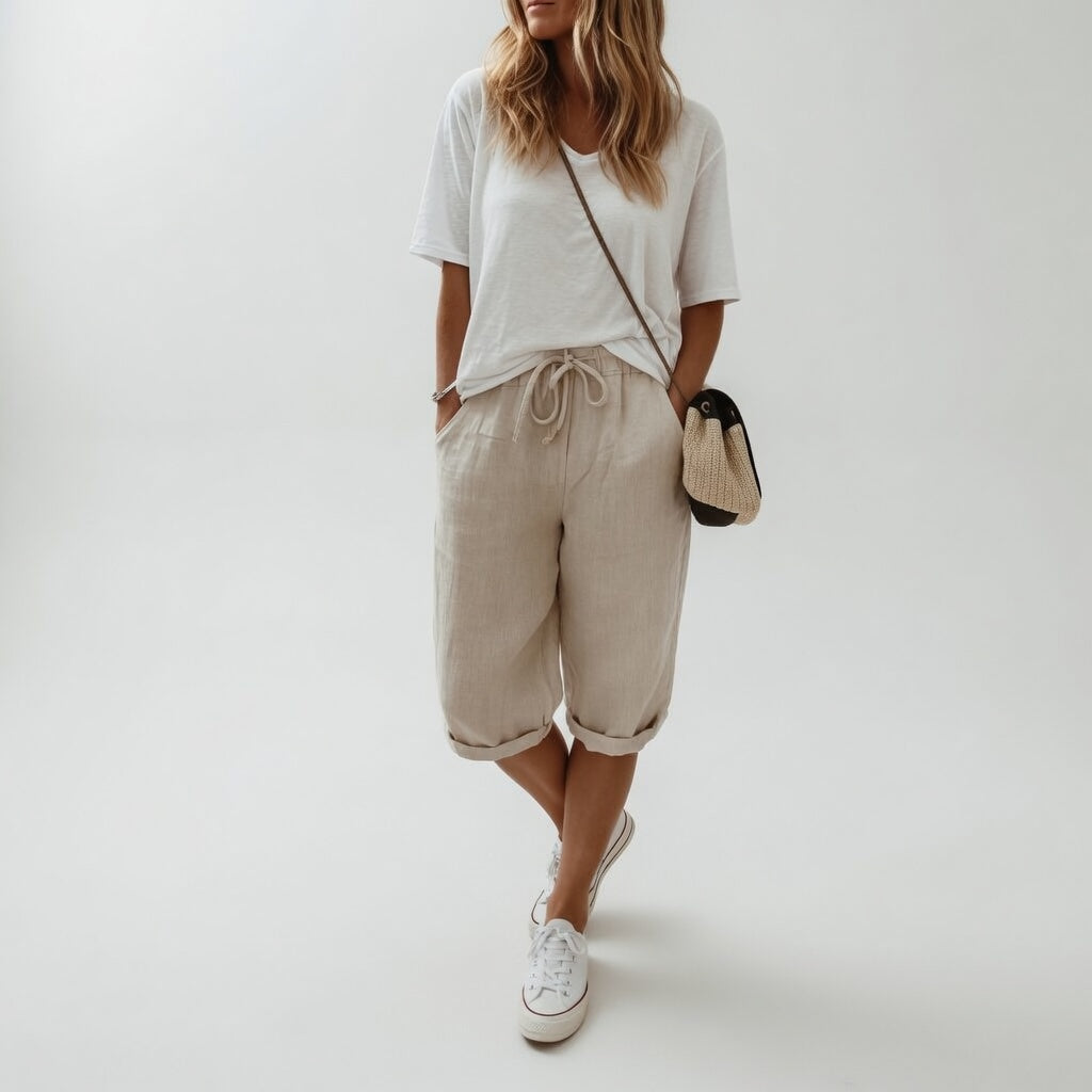 Fernande | The Easy All-Day Cotton Bermuda