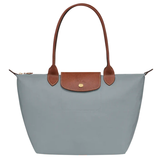 Longchamp - Medium Le Pliage Tote, Steel