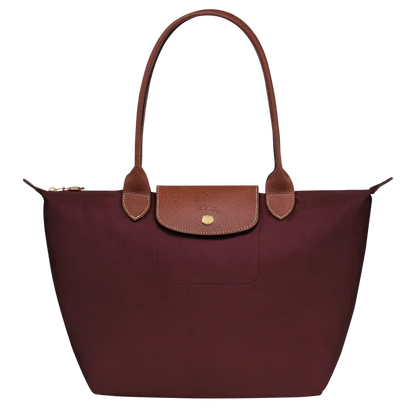 Longchamp - Medium Le Pliage Tote, Burgundy