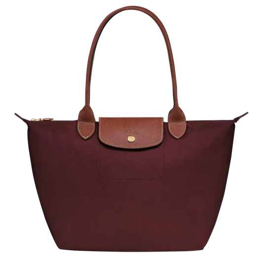 Longchamp - Medium Le Pliage Tote, Burgundy