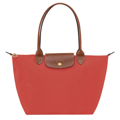 Longchamp - Medium Le Pliage Tote, Tomato