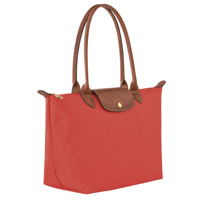 Longchamp - Medium Le Pliage Tote, Tomato