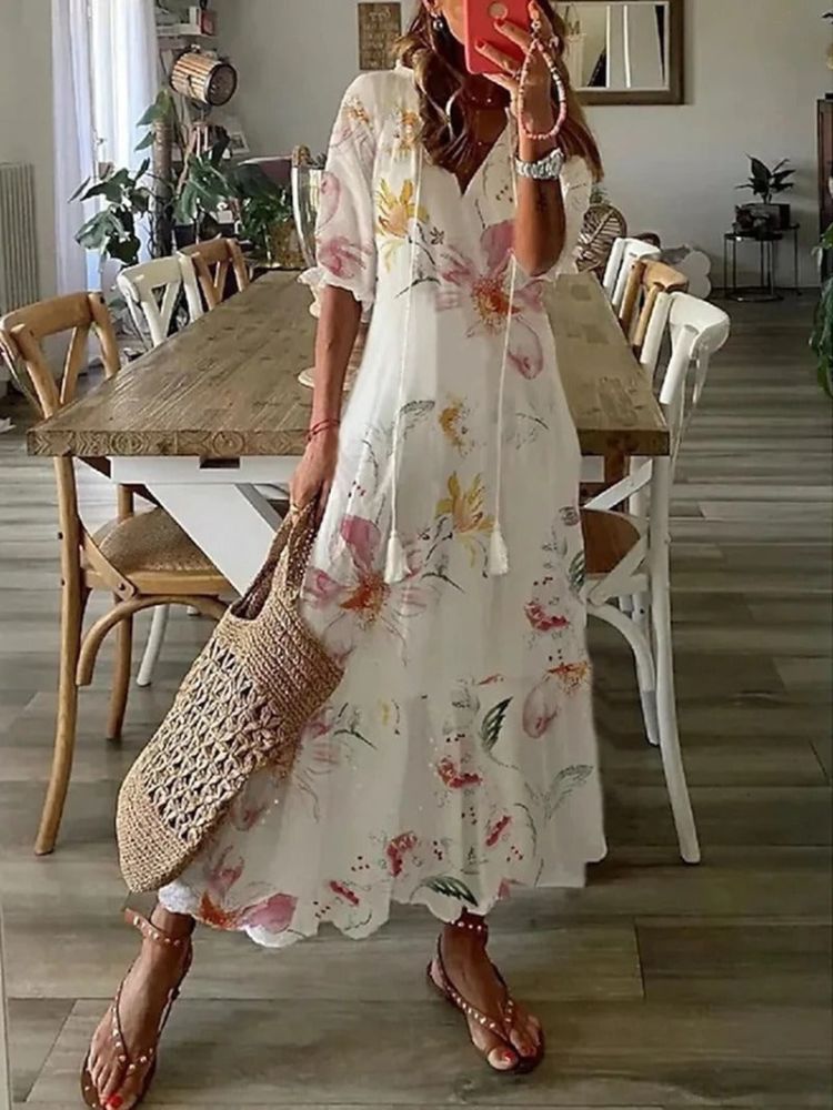 Elodie | The Elegant Floral Maxi