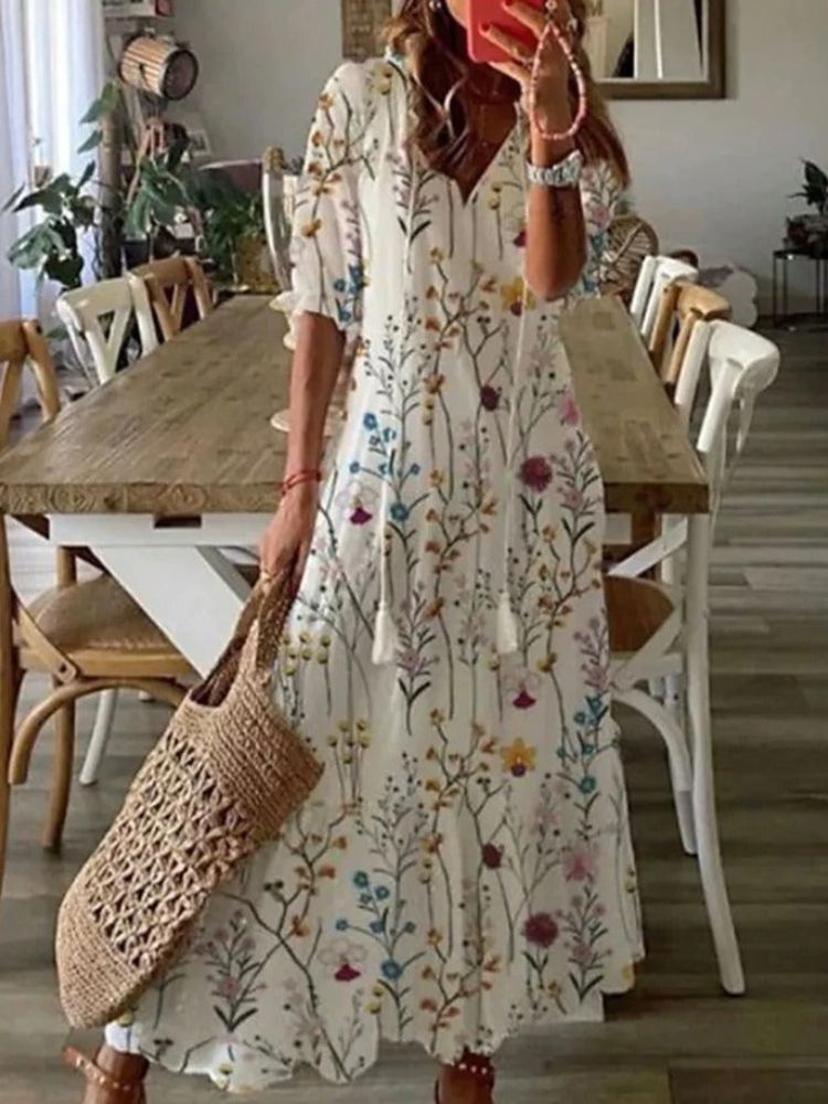 Elodie | The Elegant Floral Maxi
