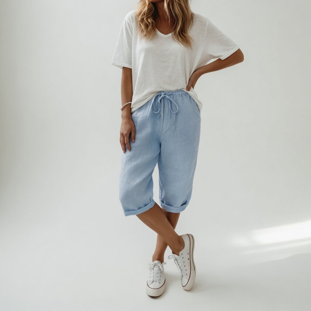 Fernande | The Easy All-Day Cotton Bermuda