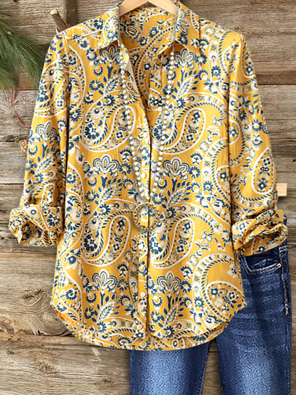 Evelyn™ | Golden Ease Paisley