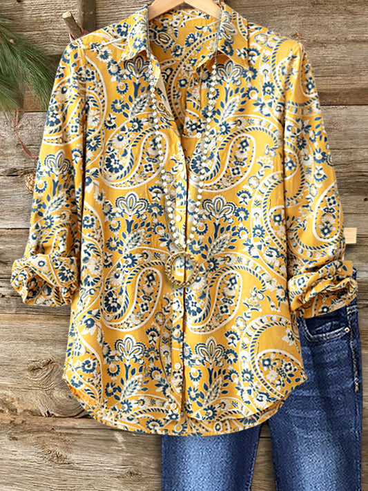 Evelyn™ | Golden Ease Paisley