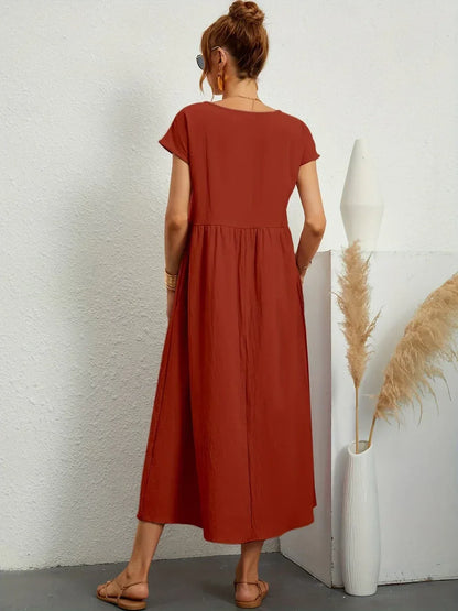Elodie | Effortlessly Flowing All-Day Midi (Black)