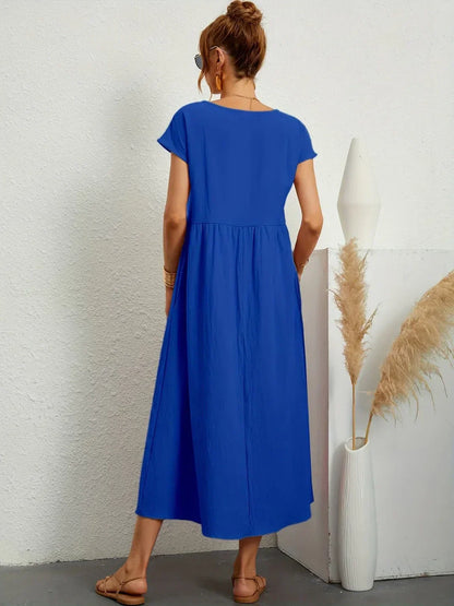 Elodie | Effortlessly Flowing All-Day Midi (Black)