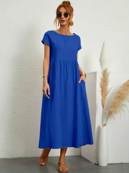 Elodie | Effortlessly Flowing All-Day Midi (Black)